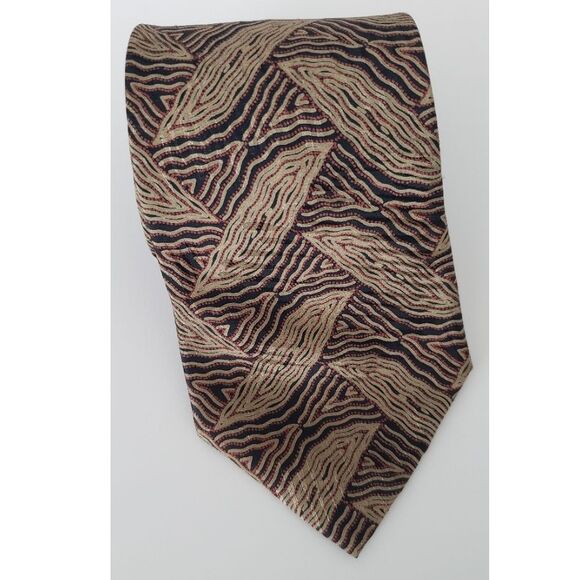 Giorgio Armani 100% Silk Tie Classic Timeless Natural‎ Professional Holiday - Picture 1 of 3